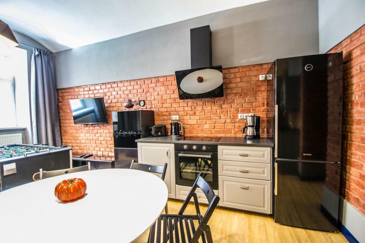 3Bdr Ruterra Apt With Table Football Praga Exterior foto